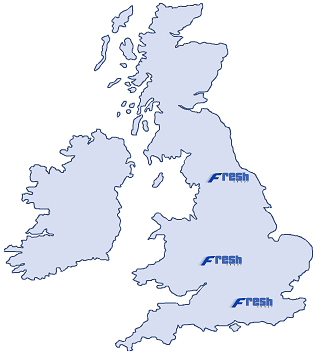 fresh group - locations in the UK