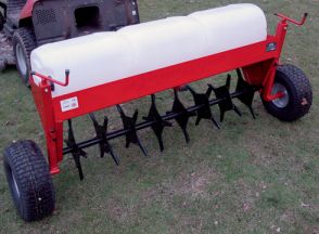 GRASS CARE SYSTEM 48" HOLLOW TINE CORER ATTACHMENT image