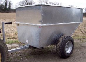 LARGE CAPACITY GALVANISED BODIED TRAILER image