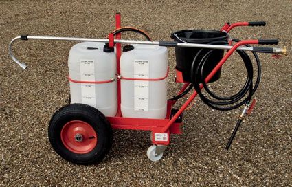 TROLLEY MOUNTED WATERER - 50 LITRES image
